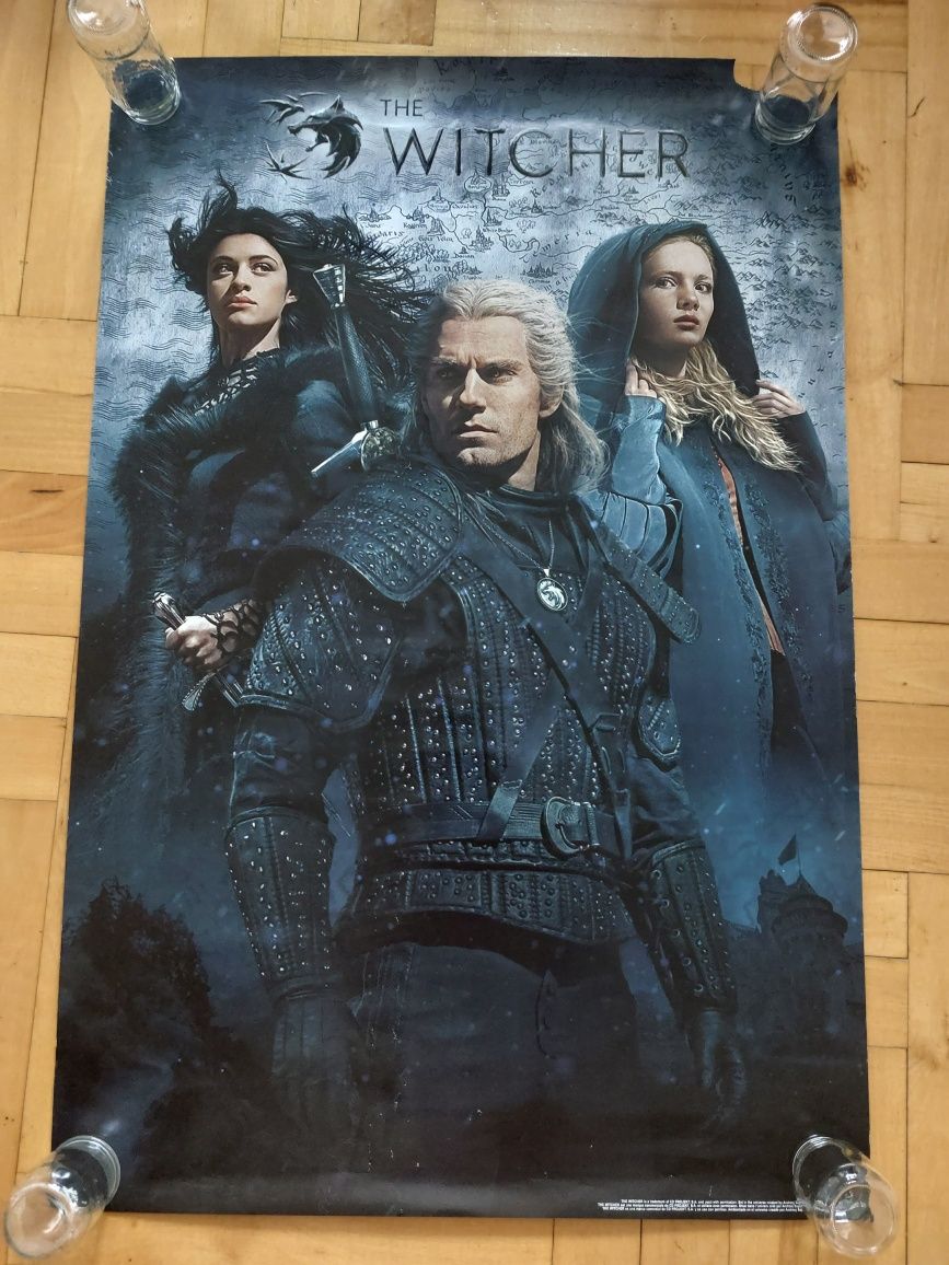 Duży plakat The Witcher Wiedźmin