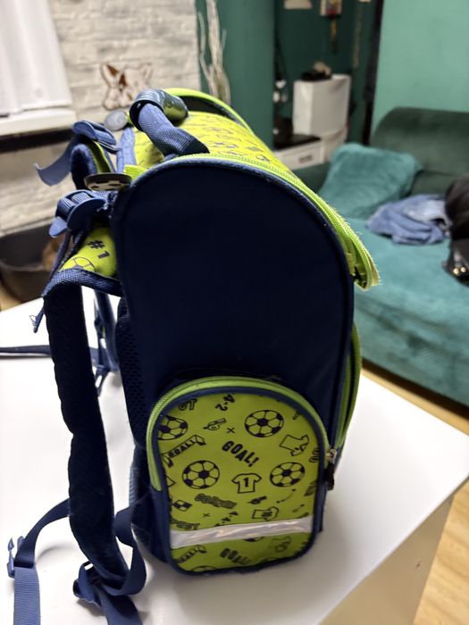 Plecak szkolny chłopięcy – piłkarski motyw, usztywniane plecy, Smyk