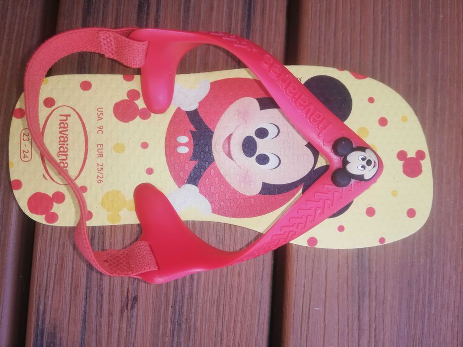 Chinelos havaianas de criança