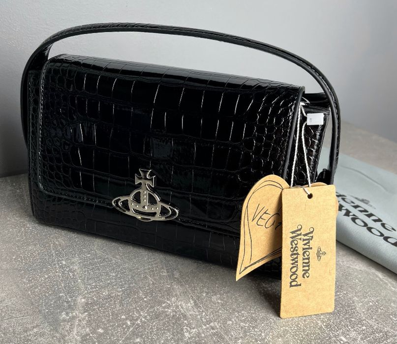 Vivienne Westwood Hazel сумка женская чорна off heron chanel жіноча