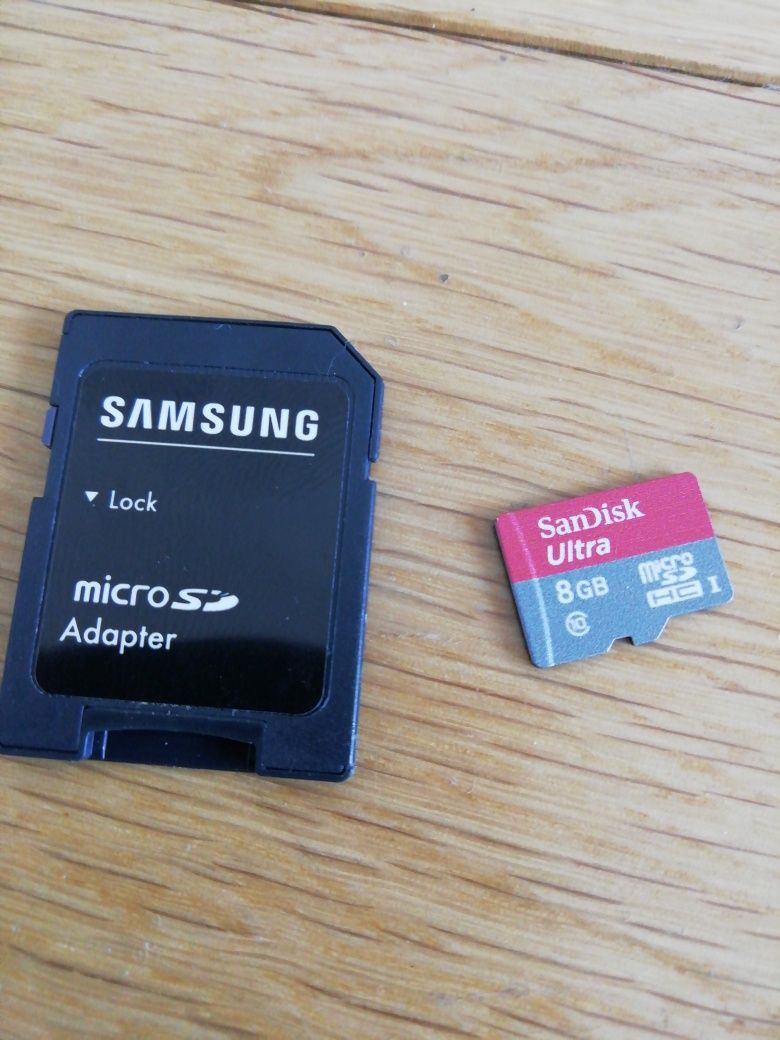 Adaptador Micro SD Samsung Novo cartão SanDisk Ultra