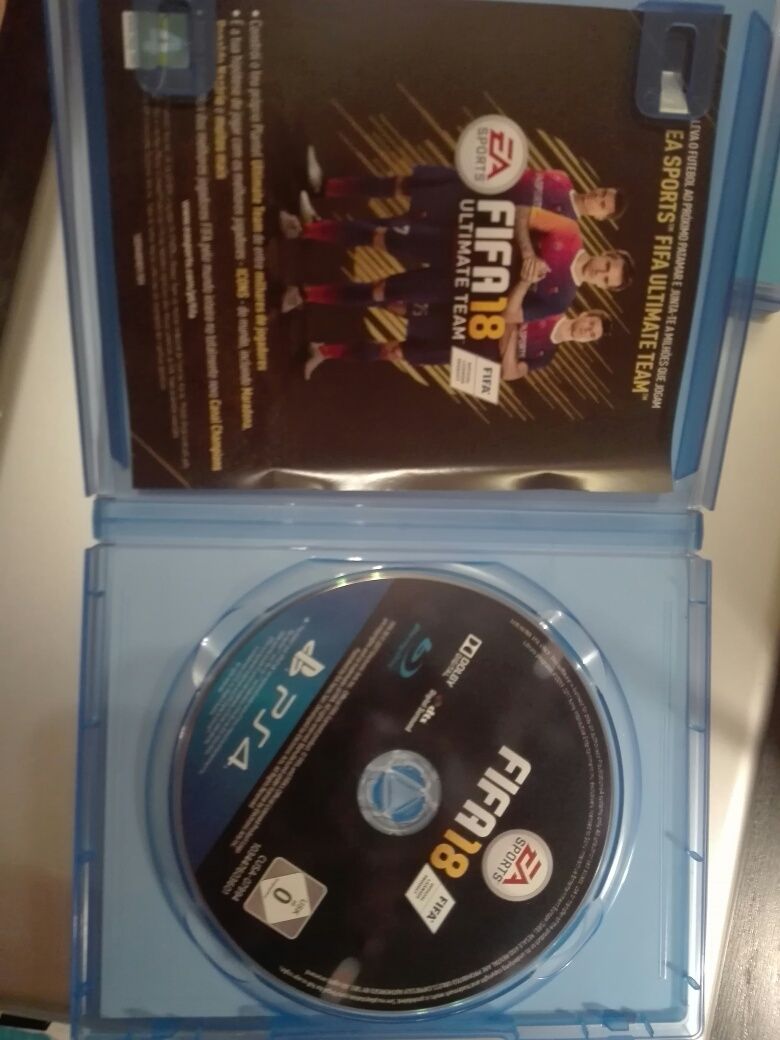 FIFA18 e NBA 2K18 para PS4