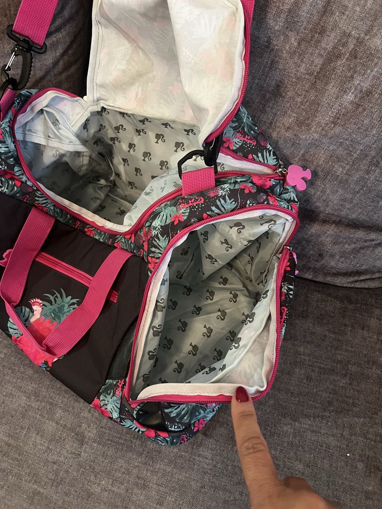 Torba barbie na podróż siłownię