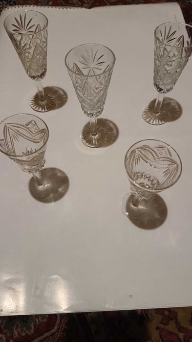 Рюмки хрустальные