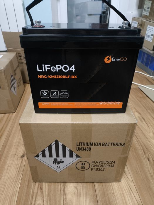 Аккумулятор Lifepo4 100ah 12.8v 1280wh Новая!