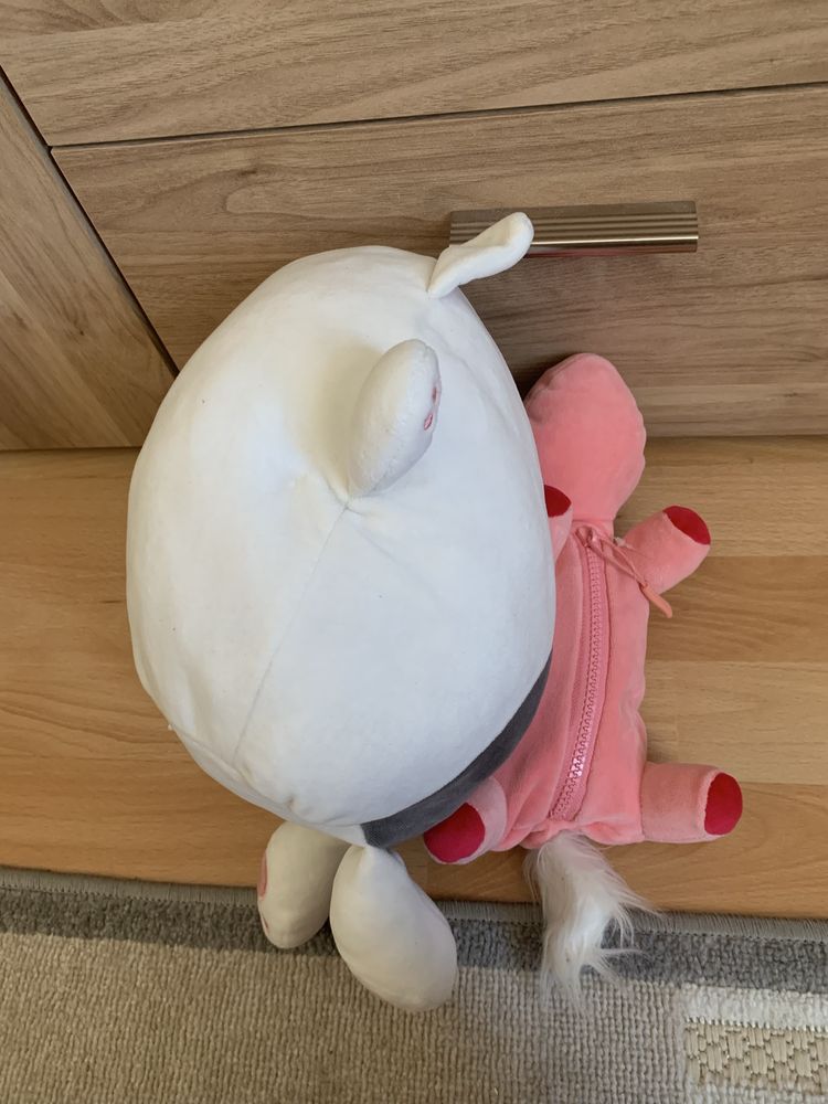Maskotka kotek Squishmallows i gratis pluszowy piornik różowy