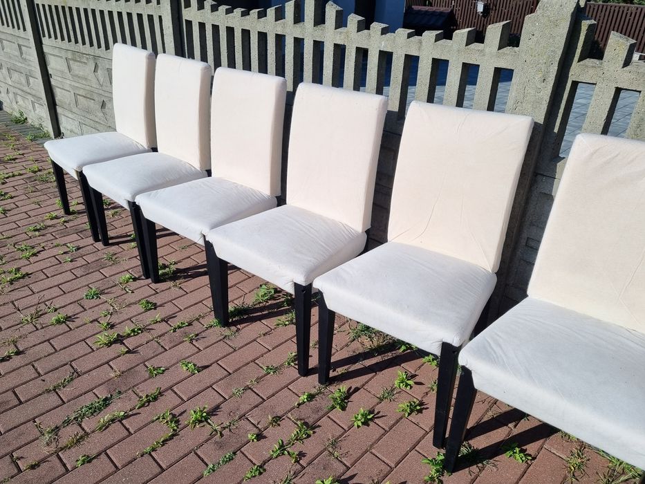 8 krzeseł Ikea Henriksdal