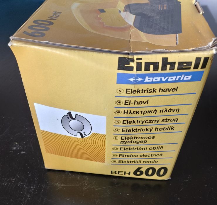 Plaina elétrica 600 watt