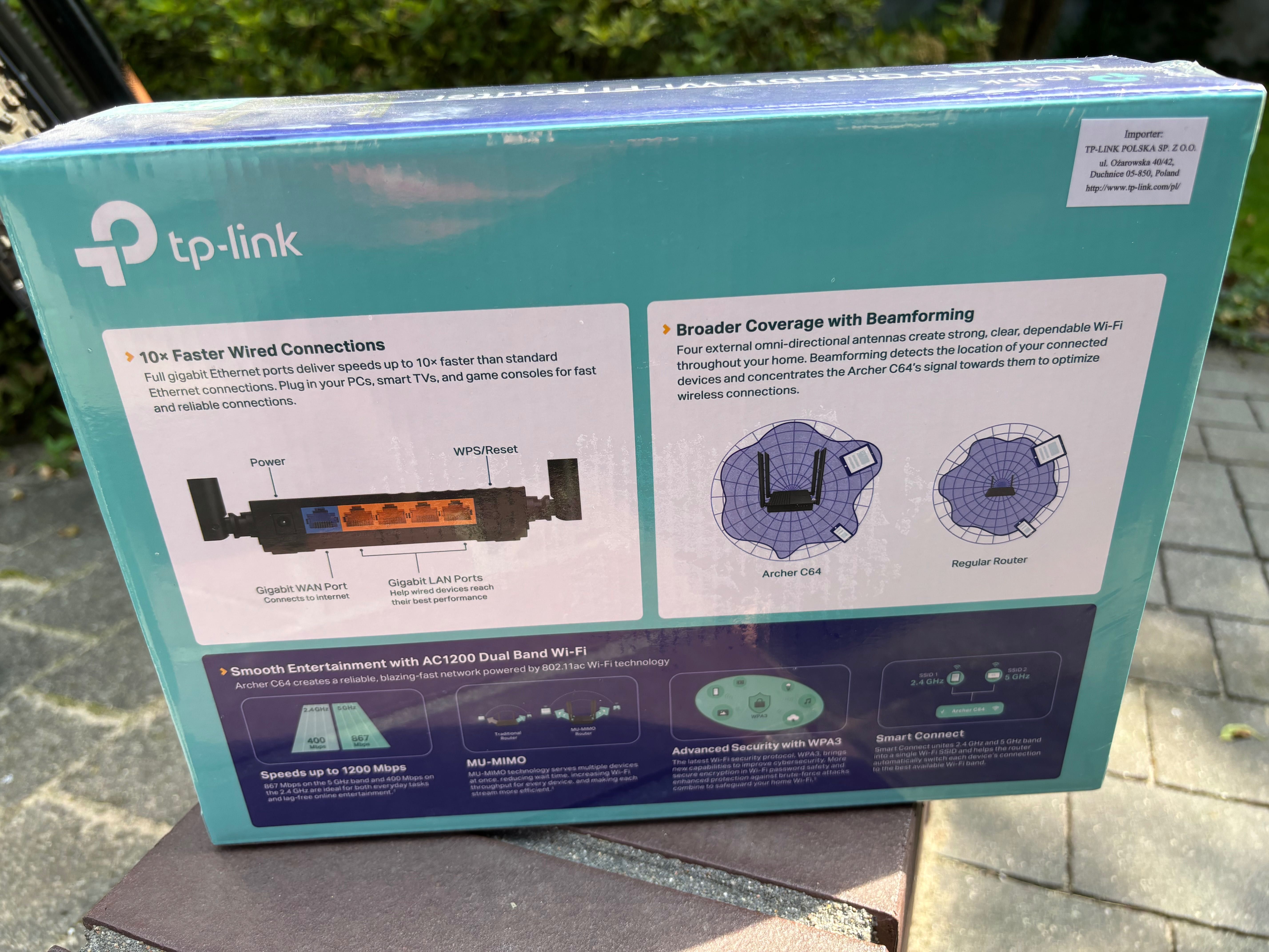 NOWY router TP-Link AC1200