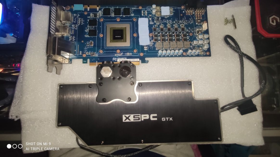 Водоблок фулкавер XSPC GTX 670 680