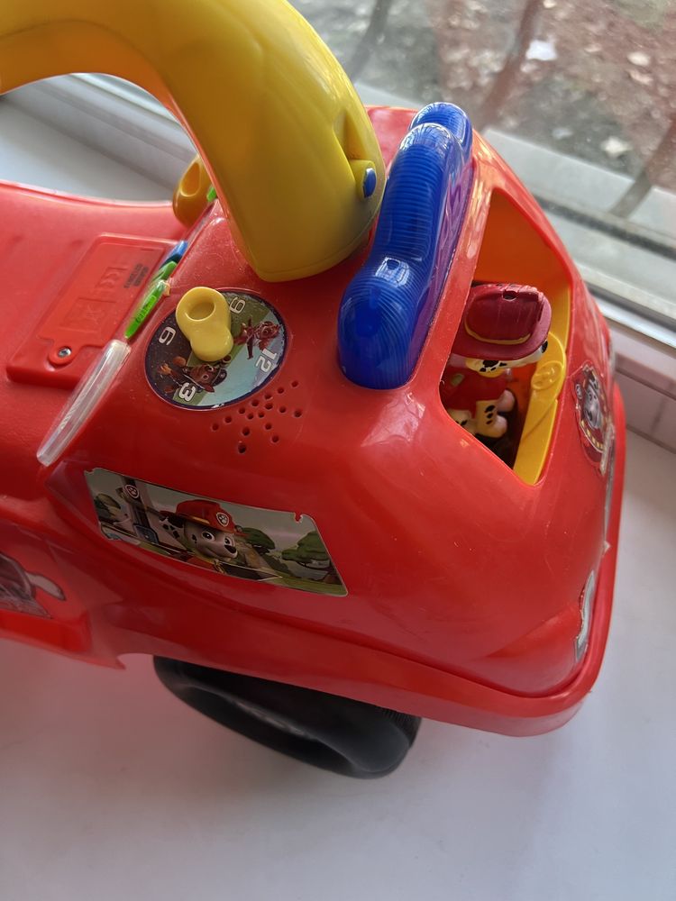 Машинка толокар щенячий патруль музыкальная игрушка