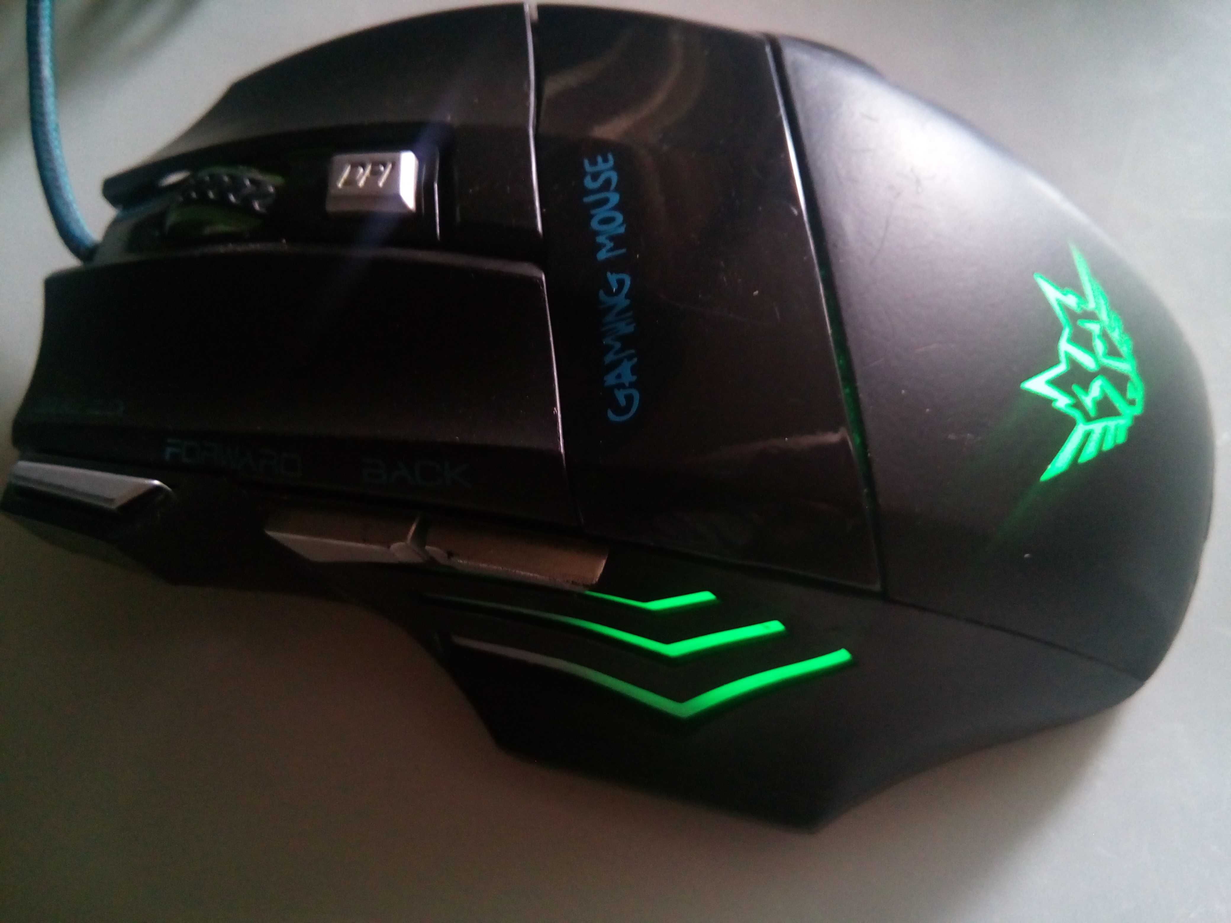 Игровая компьютерная мышь IMice X7 Black USB