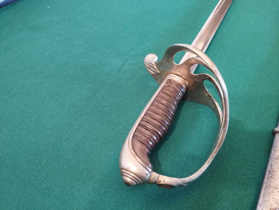 Sabre de Oficial Francês de Infantaria modelo de 1882 .
