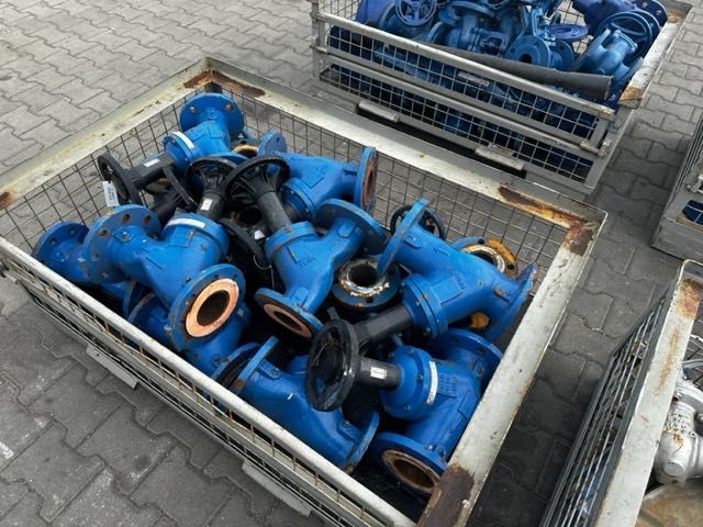 zasuwy zawory woda gaz powietrze nowe wyprzedaż