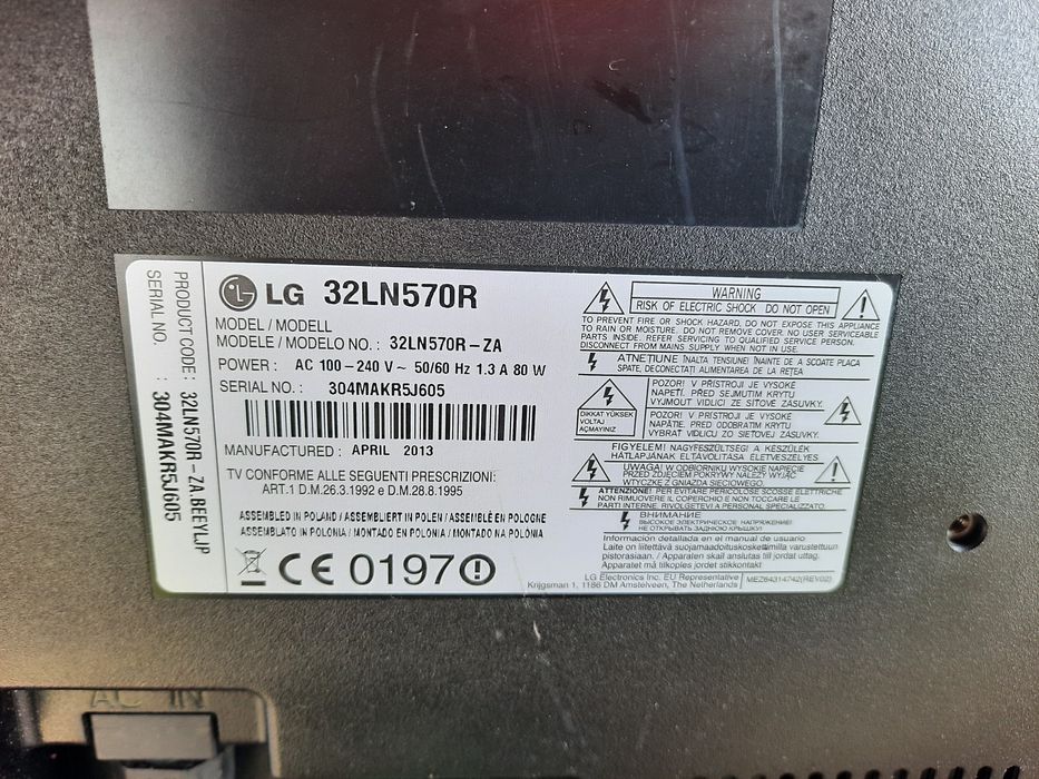 Телевізор LG 22MA33D         .