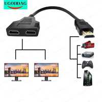 HDMI на 2 HDMI разветвитель