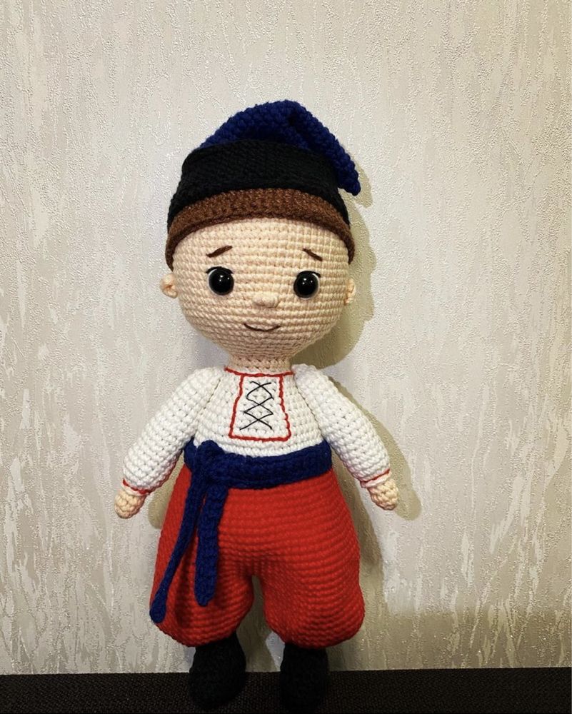 Козак кукла сувенир подарок Украина хендмейд