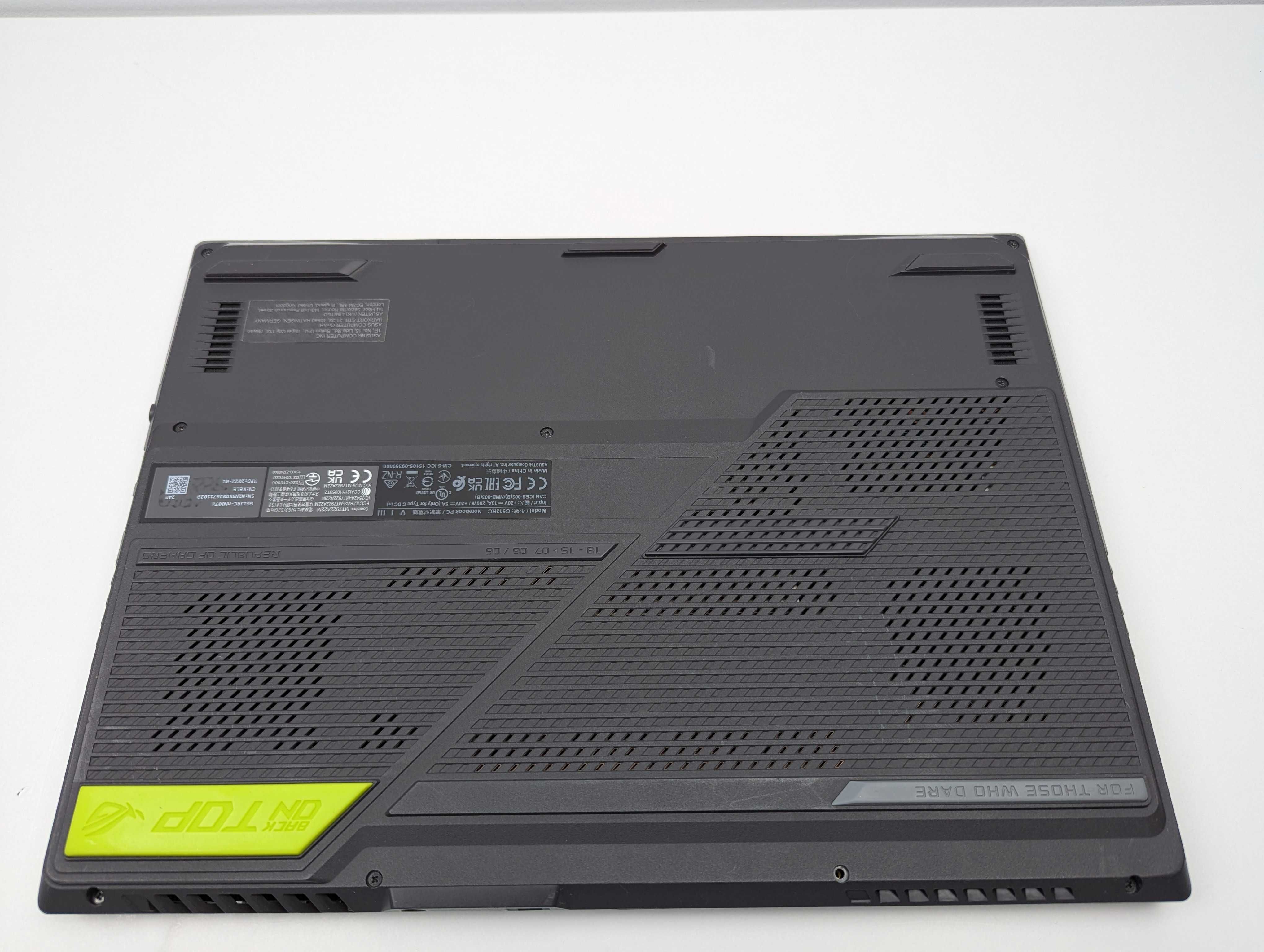 LAPTOP GAMINGOWY Asus ROG Strix RTX 3050 Ryzen 7 6800H 144hz