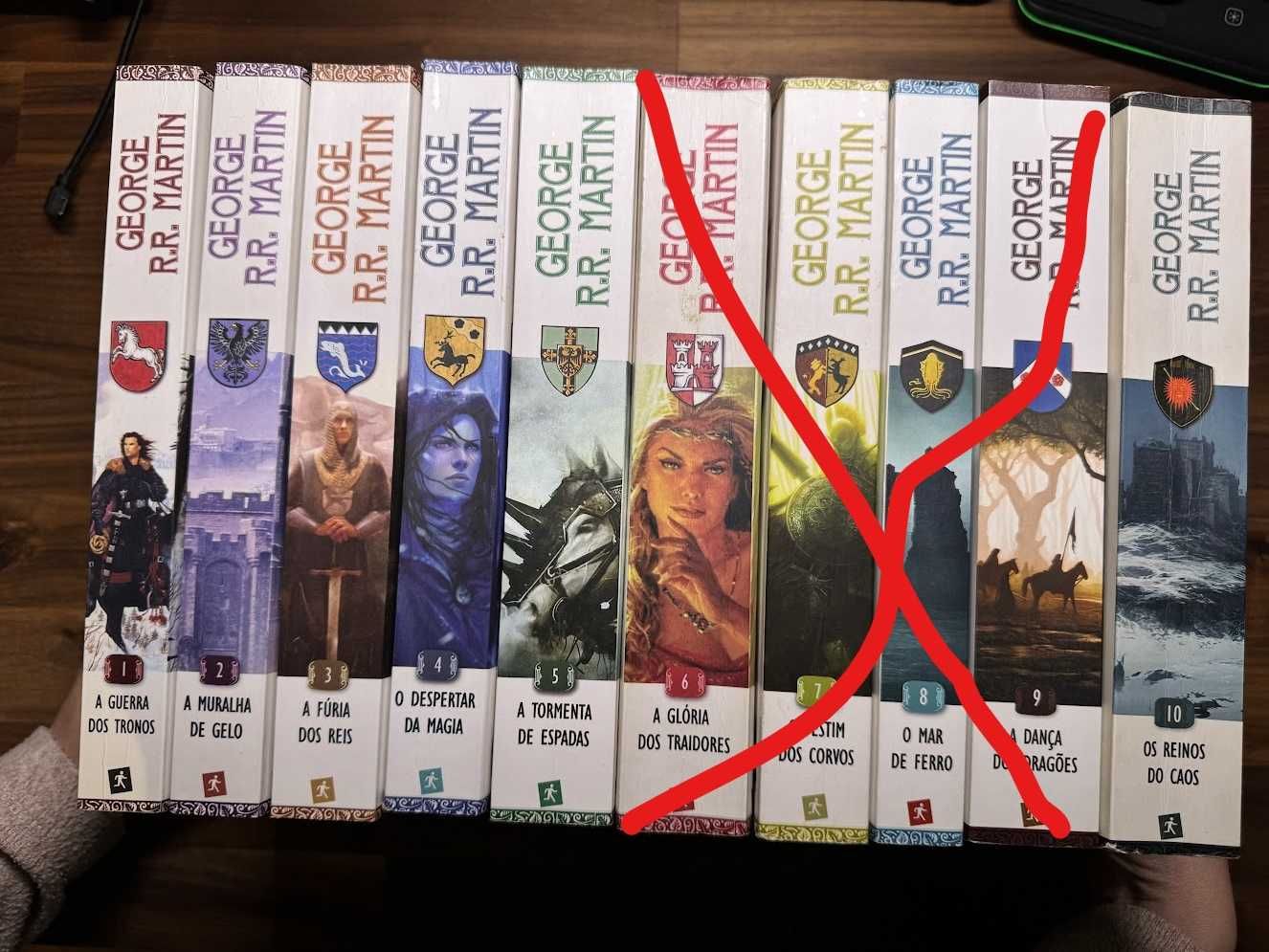 Livros  da Coleção Game of Thrones - Edição Saída de Emergência