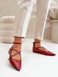 Baleriny Model Violra P-1396 Bordo - Step in style