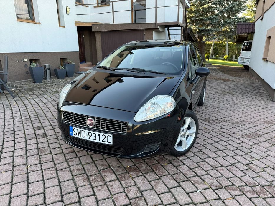 Fiat Grande Punto Tylko 127tyśkm! KLIMATYZACJA 1.4B 8V 5DRZWI 2008r 1WŁAŚCICIEL Dynamic