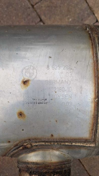 BMW 3 F30 LCI 330i XDR B46 wydech tłumik