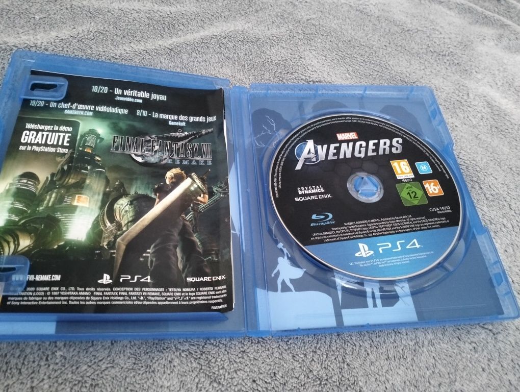 Avengers PS4 gra