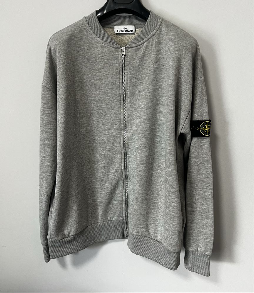 Оригинальная кофта на молнии Stone Island, размер L