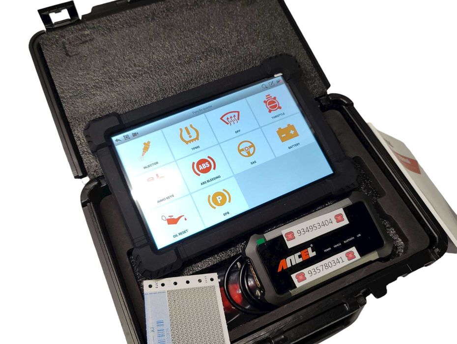 Máquina de diagnóstico Profissional Ancel x7 Pro Licença oficial OBD2