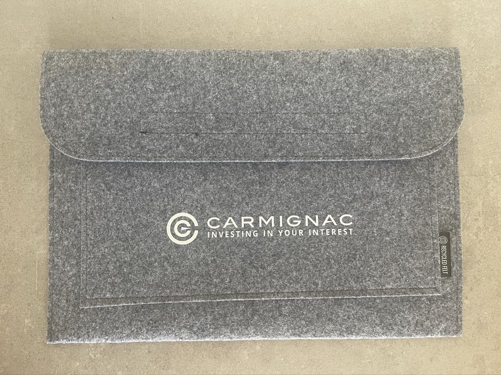 Bolsa para portatil / laptop em feltro reciclado (100% rPet)