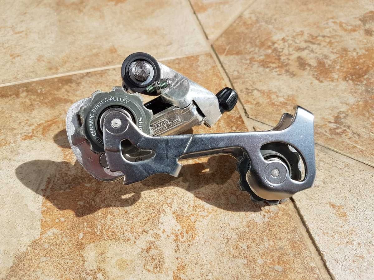 rowerowa przerzutka tył Shimano DEORE XT, RD-M735, 7s