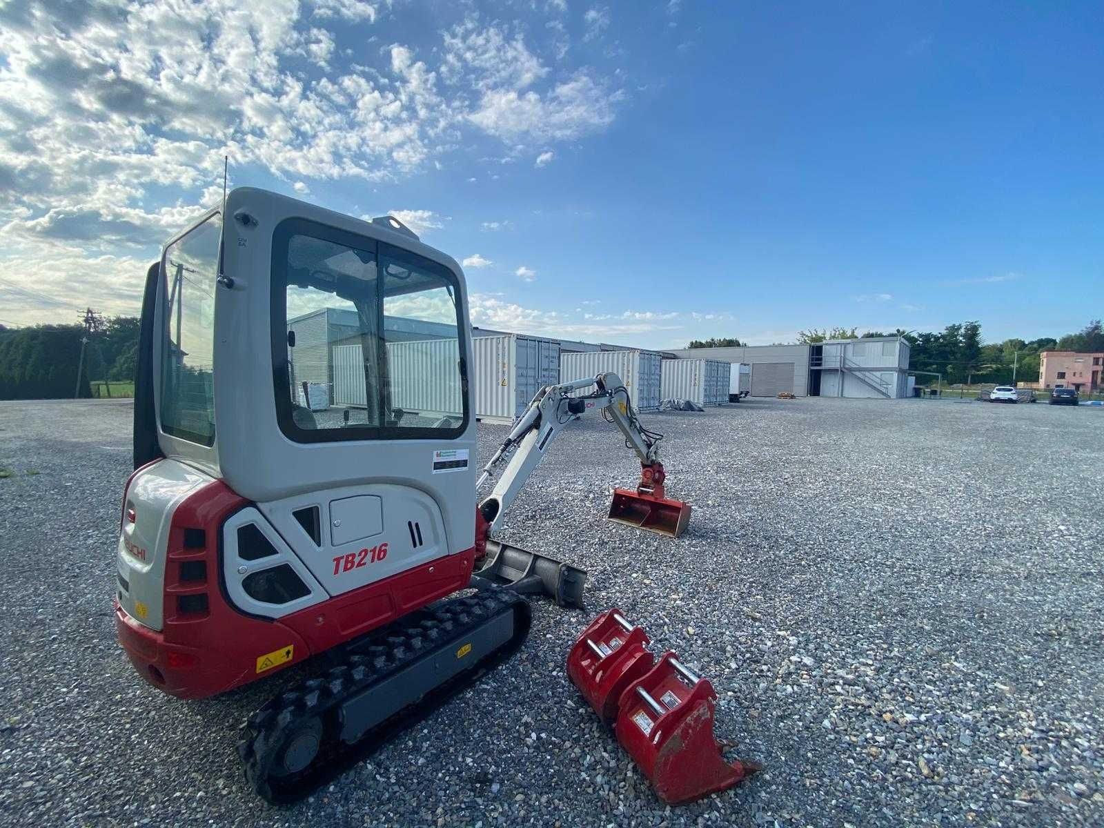 minikoparka Takeuchi TB216