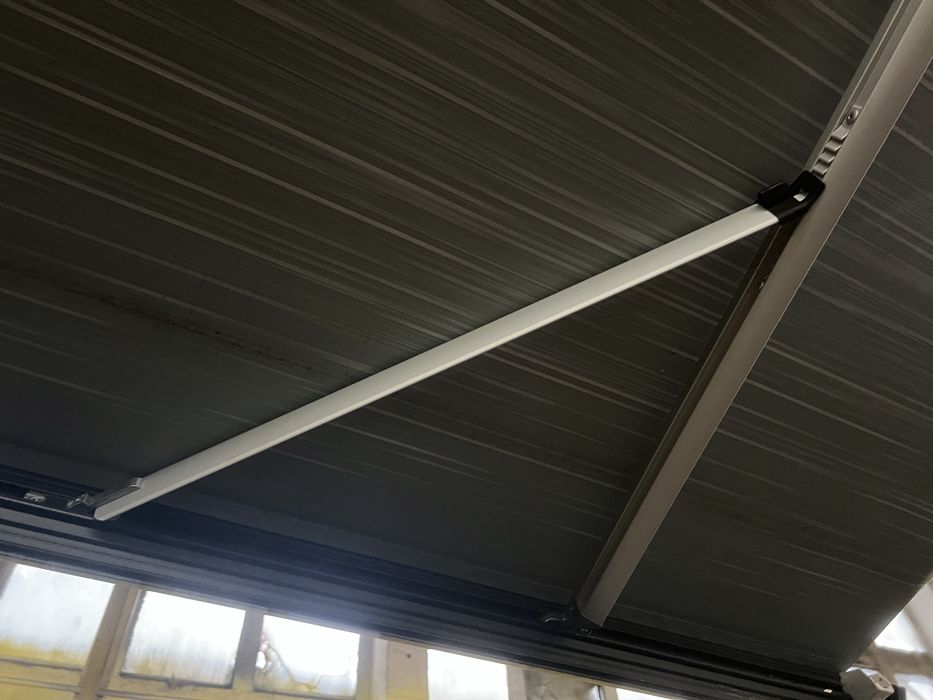 Markiza Thule Czarna 4,5m kaseta 5200 omnistor do kampera lub kempingu