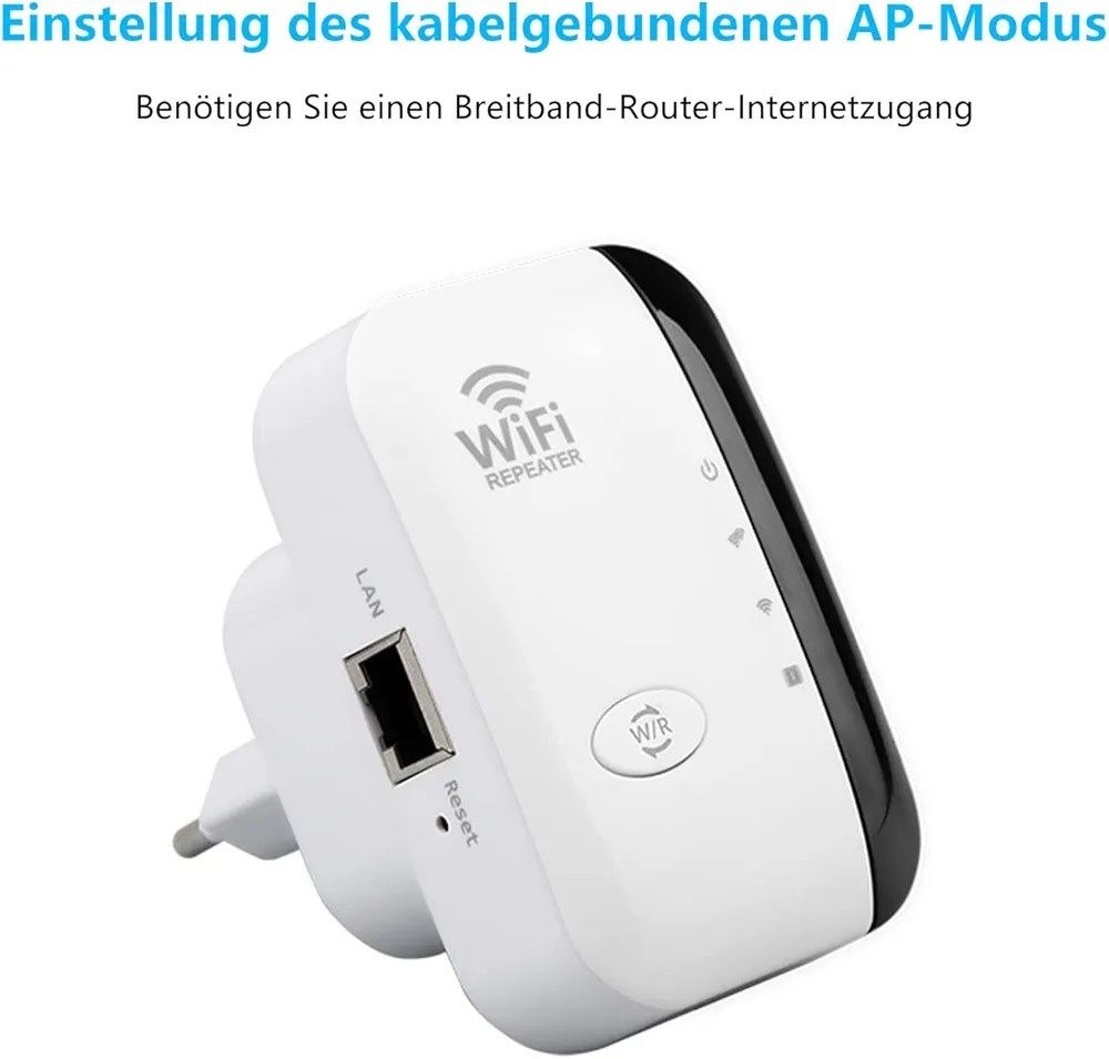 Wzmacniacz WiFi, 300 Mbit/s, WiFi z trybem AP/routerem, przedłużacz Wi