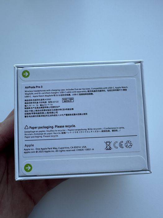 New‼️Навушники AirPods Pro 3 (2025 generation) / Беспроводные наушники