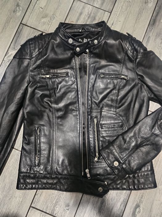 Жіноча шкіряна косуха