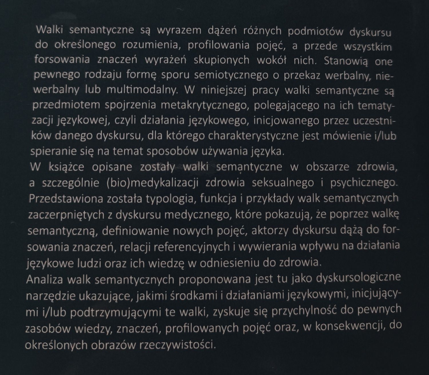 Książka "Walki semantyczne" Marcin Maciejewski