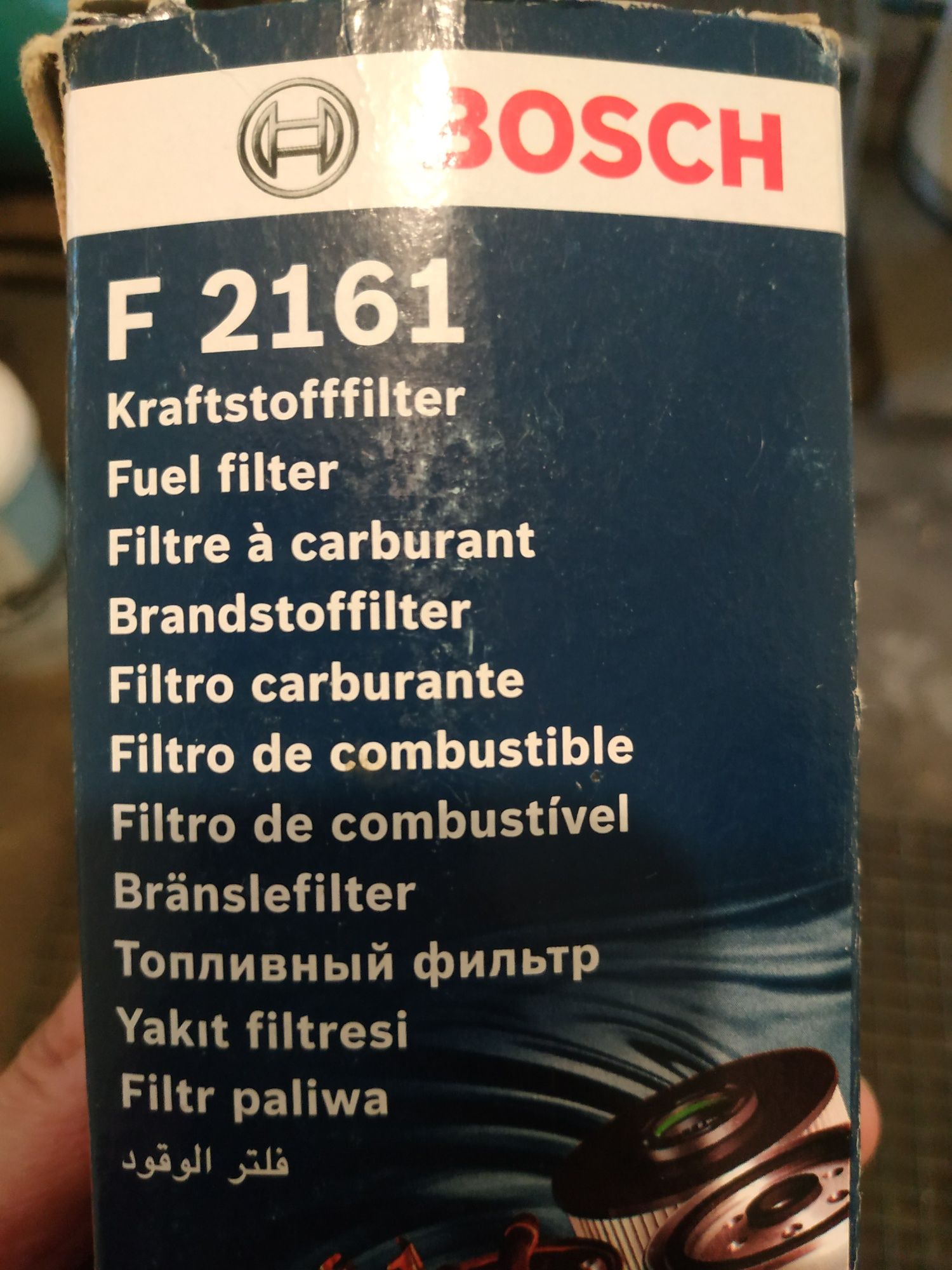 Filtr paliwa Dacia Duster F2161