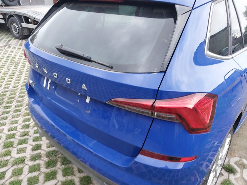 Klapa tylna Skoda kamiq 2022.r kod.lakieru k4 v5f kompletna