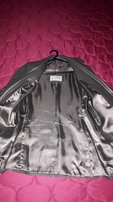 casaco pele verdadeira cor cinza