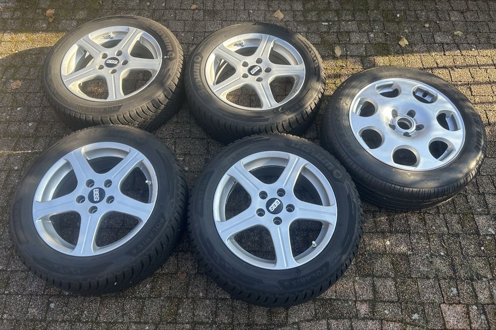 Alufelgi 5x112 16 - AUDI - NOWE OPONY ZIMA