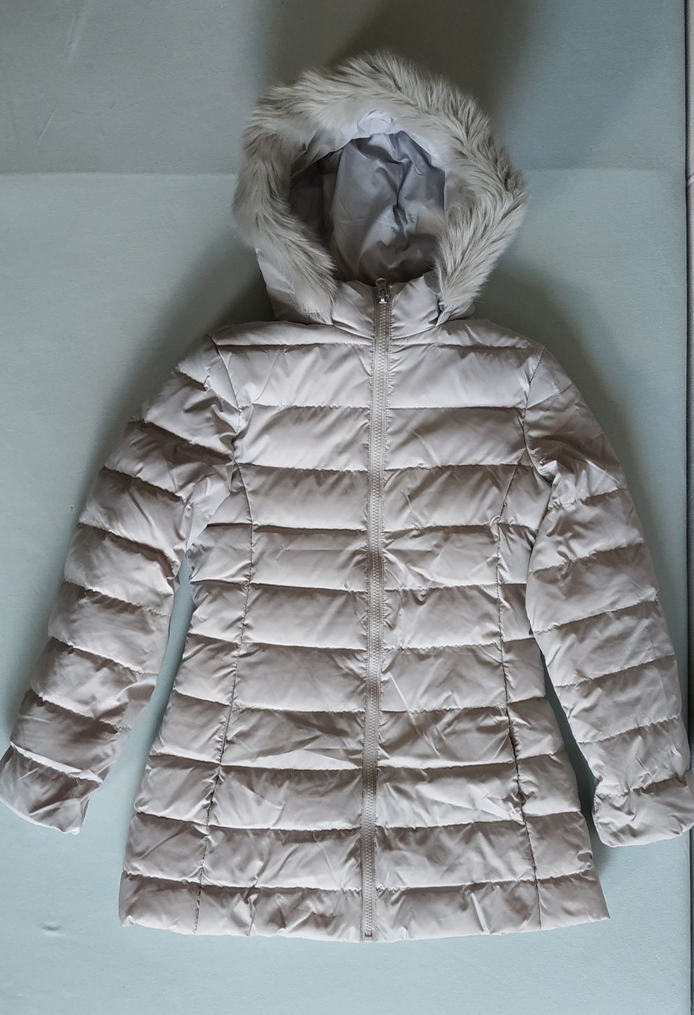 Куртка пуховое пальто Benetton 11-12 лет