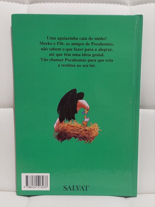 Livro Infantil - "Pocahontas e a Aguiazinha Perdida"