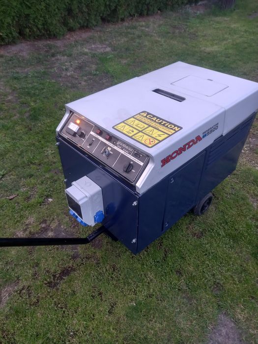 Agregat prądotwórczy honda ex 5500 chłodzony cieczą 230v 5,5 kw