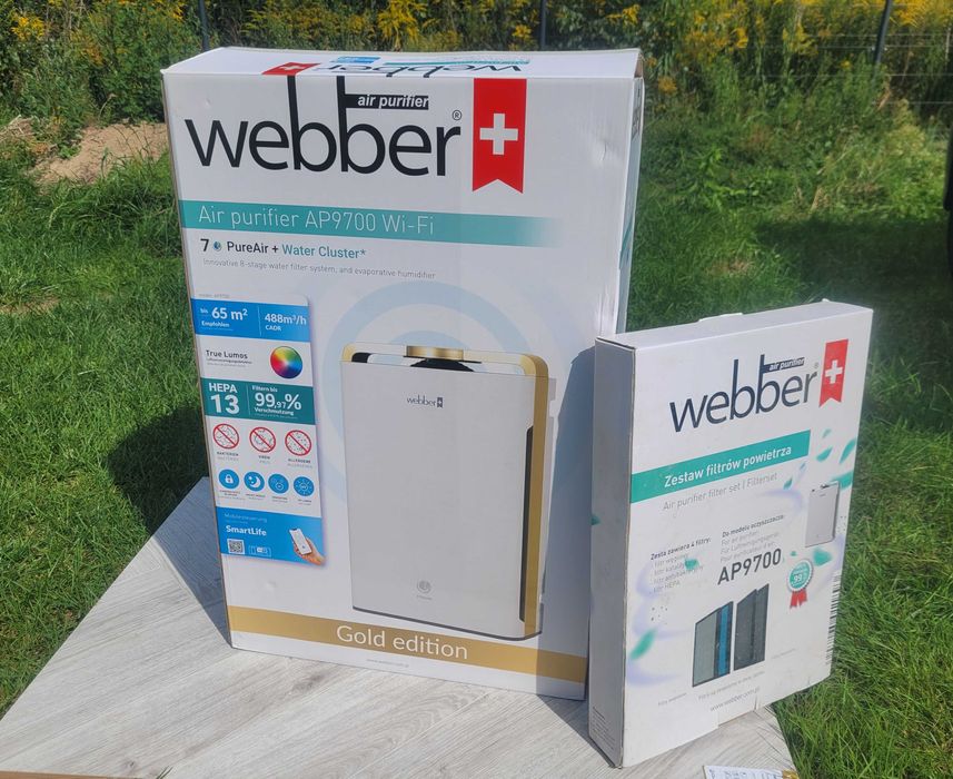 Oczyszczacz powietrza WEBBER AP9700 WI-FI