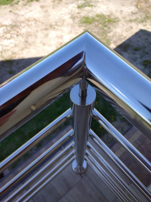 Cena z montażem balustrady balkonowej nierdzewne inox poler