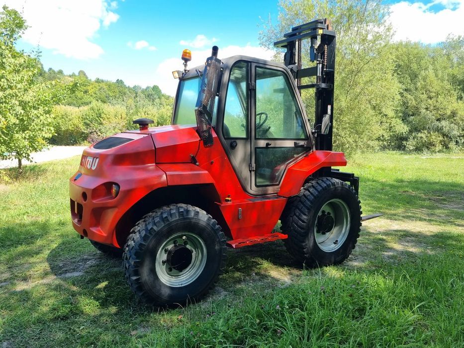 Manitou M30-4 Wózek Widłowy Terenowy 4x4 Jak Nowy Z Norwegii POSUW Hydr. 2016r REWERS ORYGINAŁ OKAZJA  Zero luzów i wycieków serwisowany w DEKRA Zero zniszczeń BRZYTWA TANIO