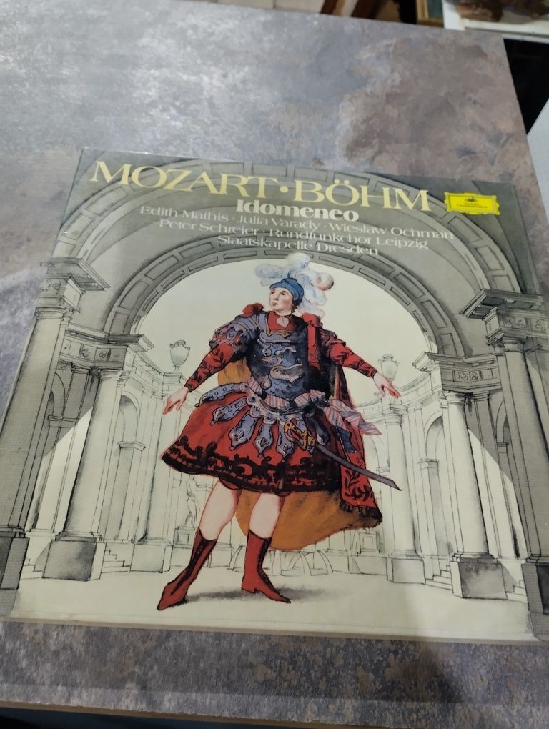 Mozart Bohm album z książką płyty winylowe