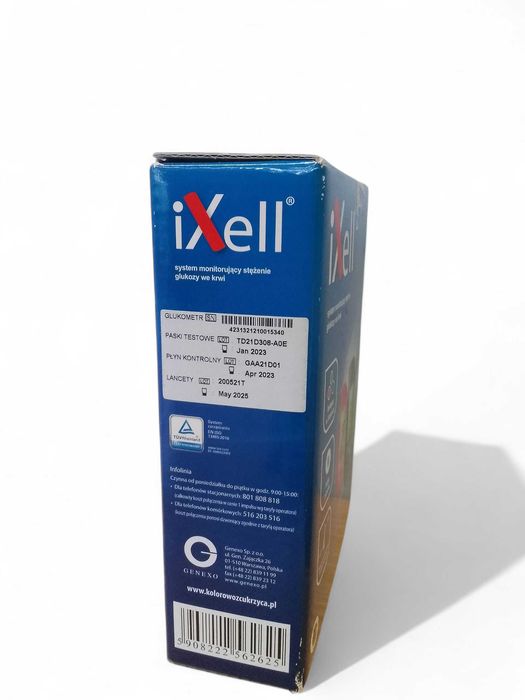 Glukometr iXell niebieski
