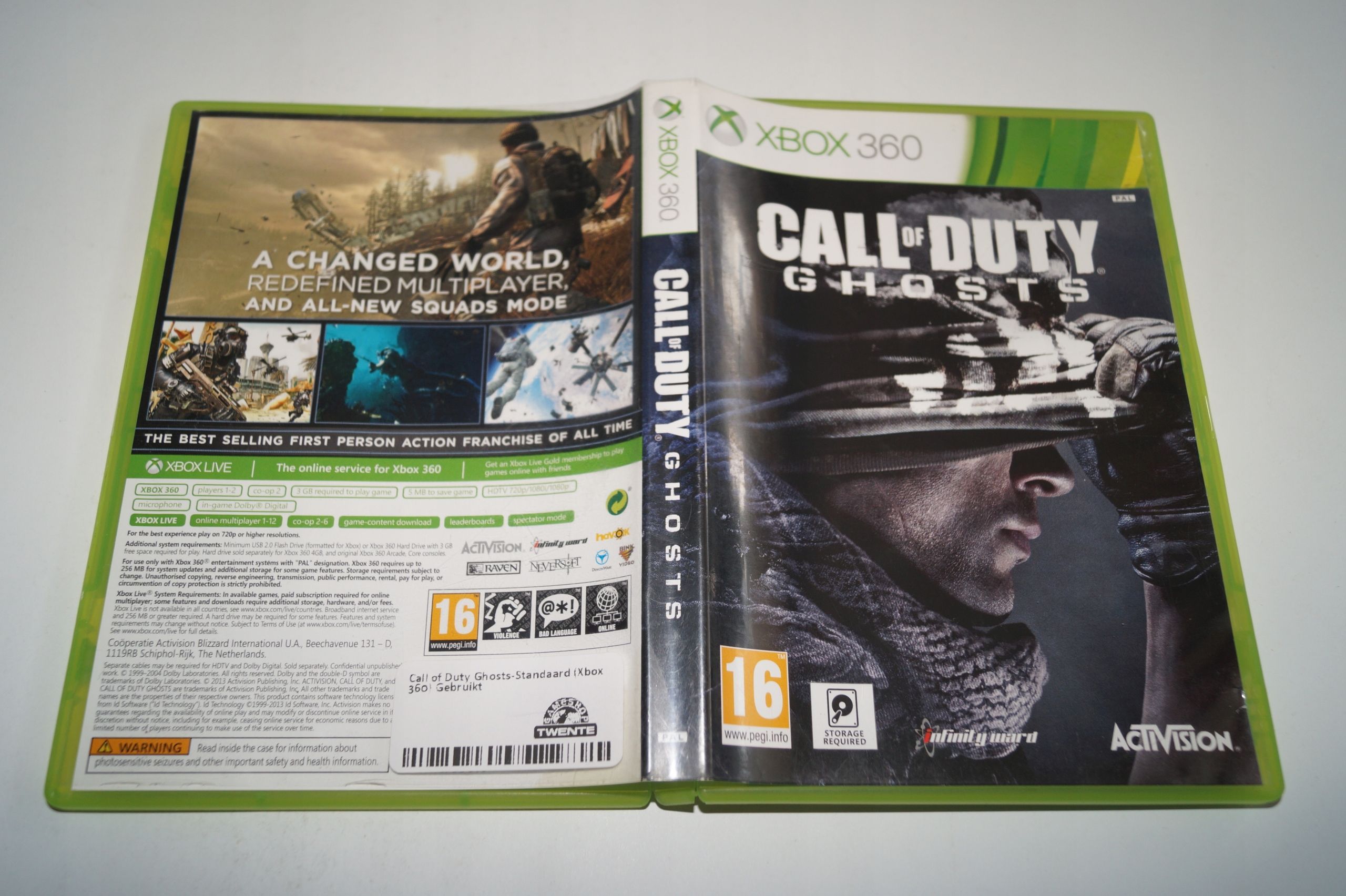 Gra Call Of Duty: Ghosts X360 Xbox 360 Pudełkowa